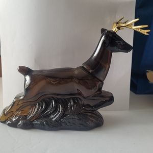 New Avon Ten Point Buck Wild Country After Shave 6 fl oz Decanter in Box